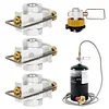 Gas Convertor Shifter Gas Refill Adapter Fuel Transfer Device for Camping Picnic