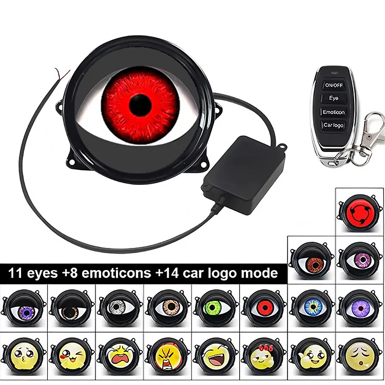 🚗👁️Christmas discount 50% off LED Evil Eye headlights