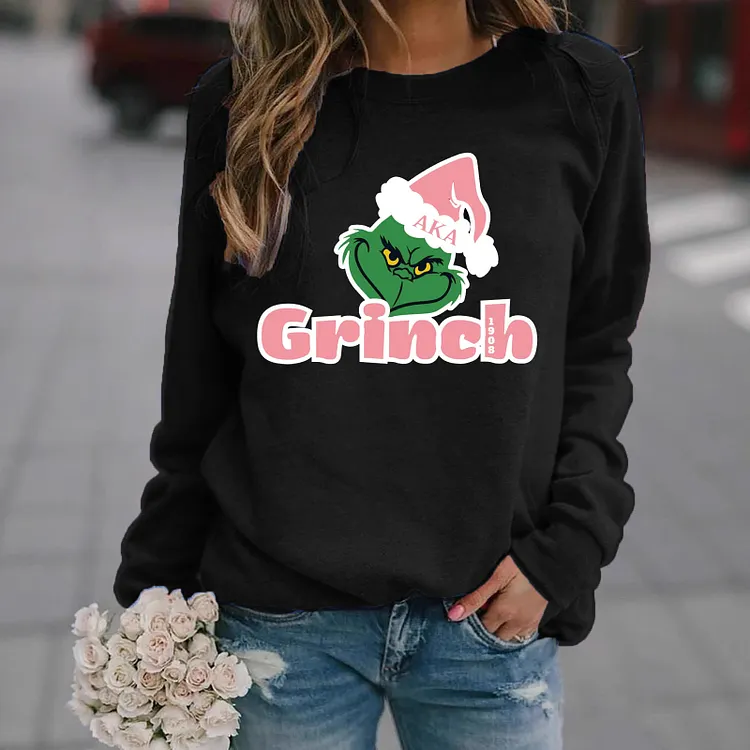AKA Grinch Christmas Sweatshirt