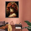 Diamond Painting -DIY Round Drill Girl(40x50cm)