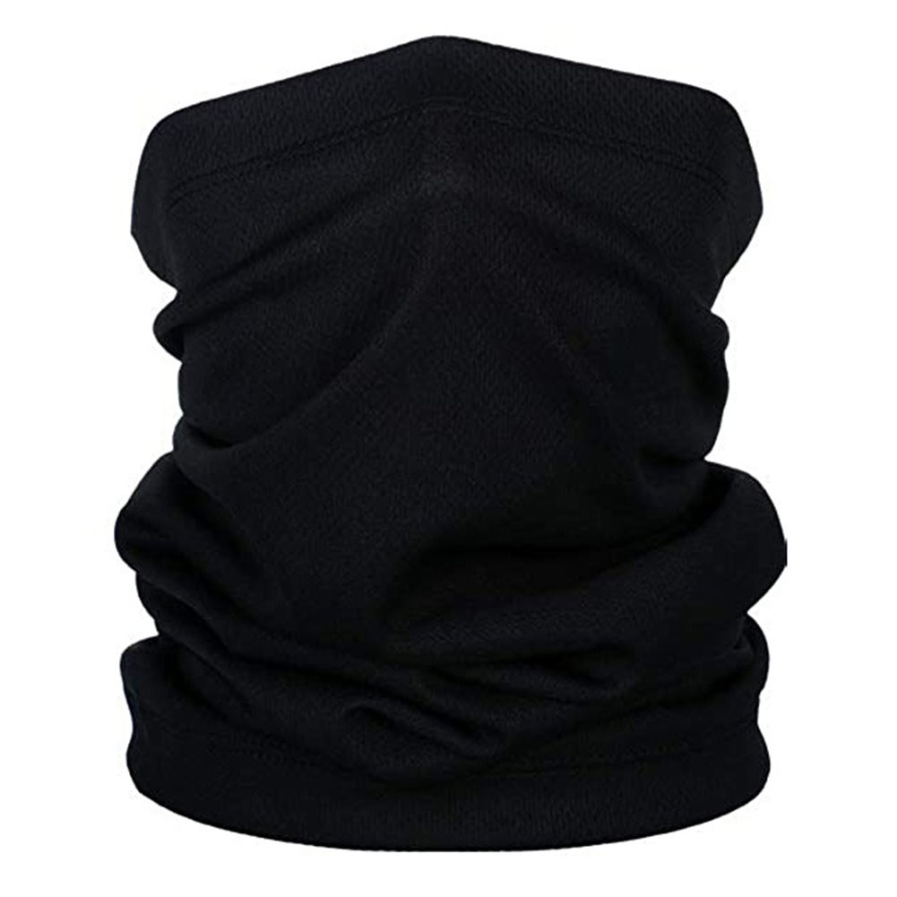 

Outdoor Men Women Sports Quick Dry Face Tube Scarf, Black, 501 Original