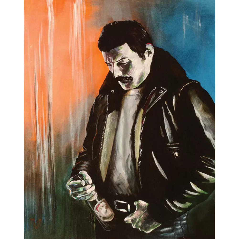 

40*50CM - Paint By Numbers - Freddie Mucury, 501 Original
