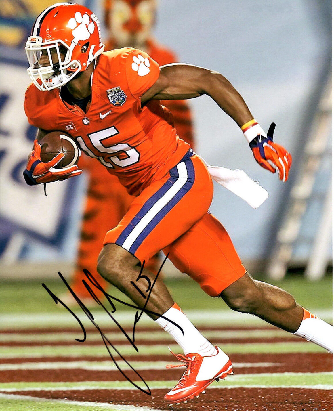 TJ Green hand signed autographed 8x10 football Photo Poster painting Clemson Tigers BCS COLTS