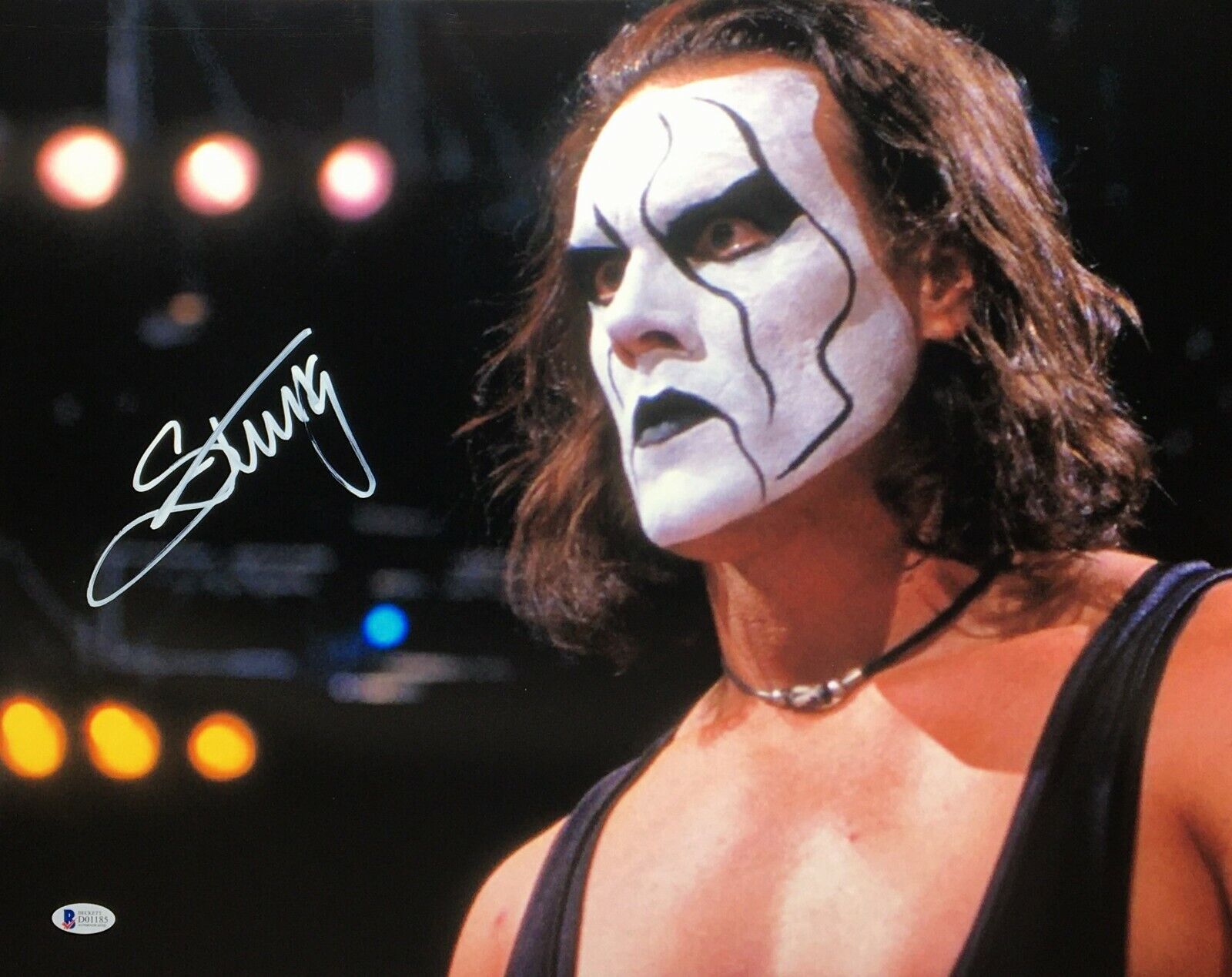 Sting Signed 16x20 Photo Poster painting Beckett D01185