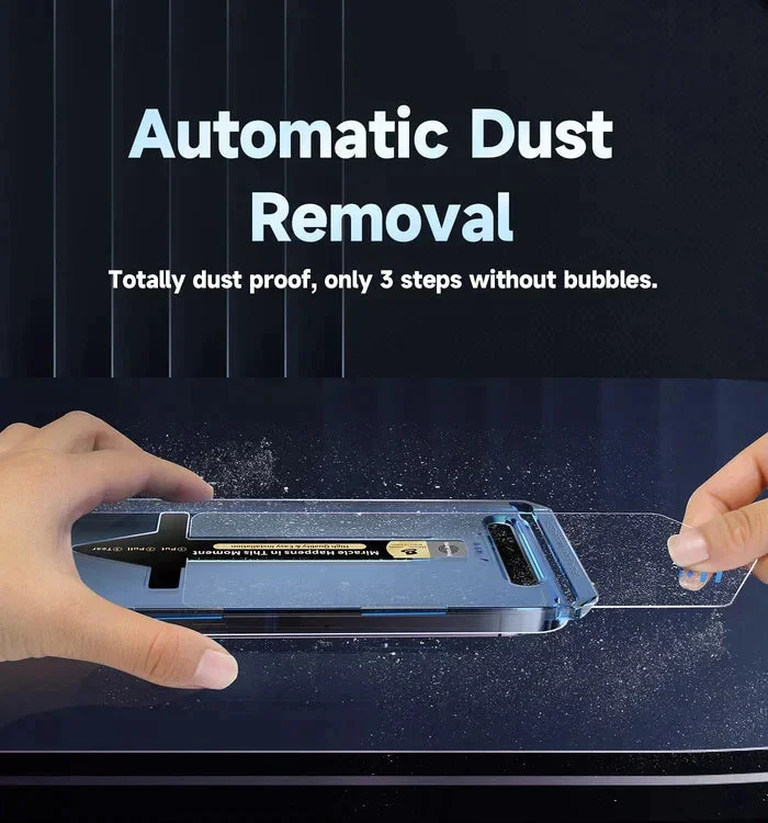 Invisible Artifact Screen Protector – Dust Free Without Bubbles