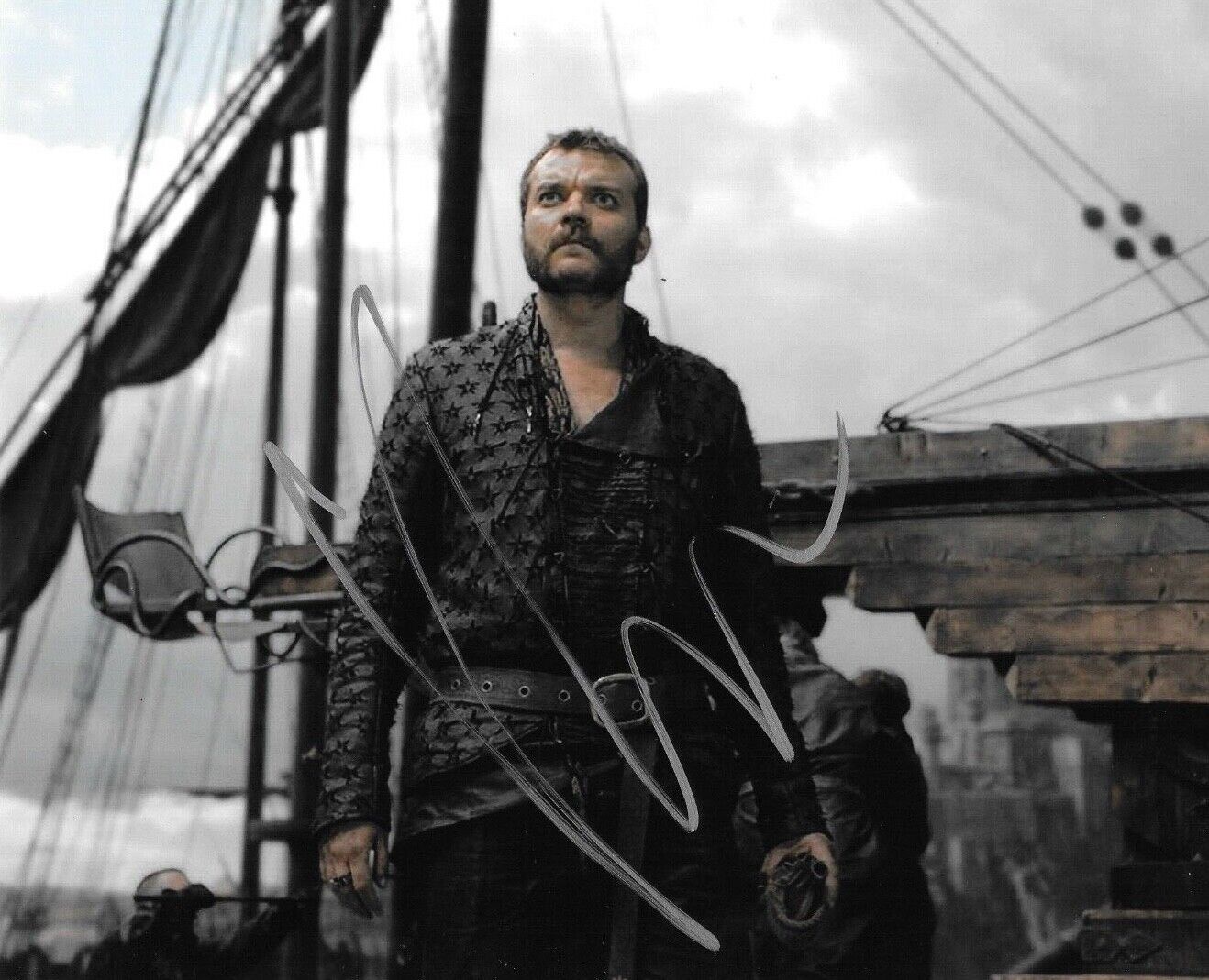 * PILOU ASBAEK * signed autographed 8x10 Photo Poster painting * GAME OF THRONES * COA * 4