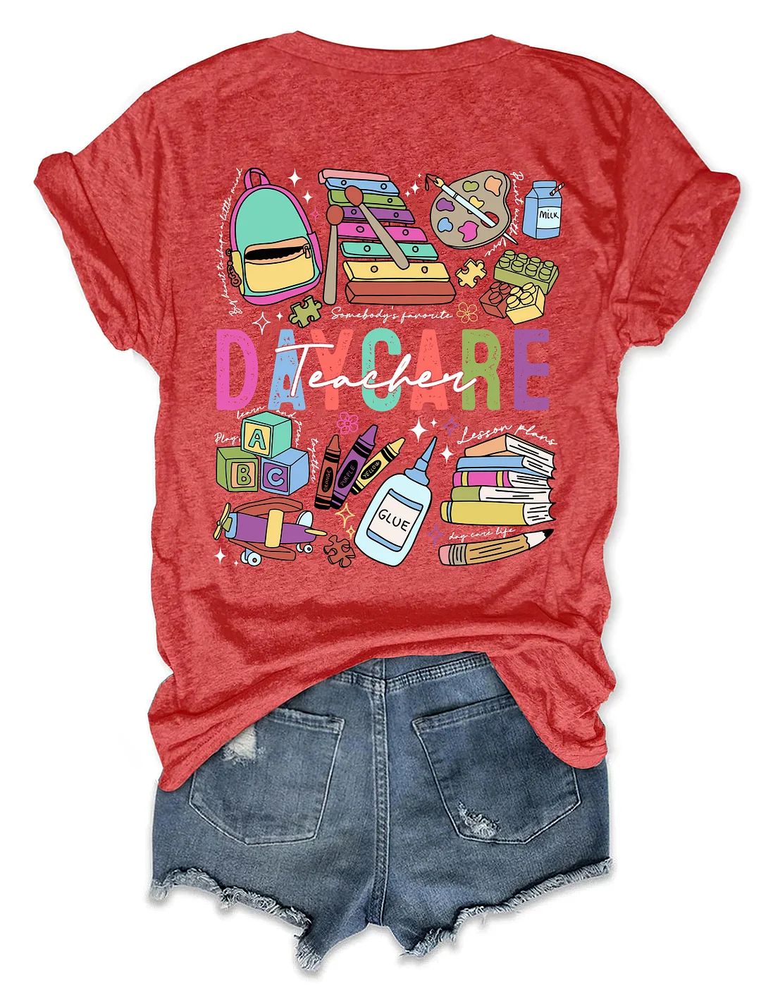 Can&rsquo;t Talk Right Now I'm Busy Doing Daycare Teacher Stuff T-shirt