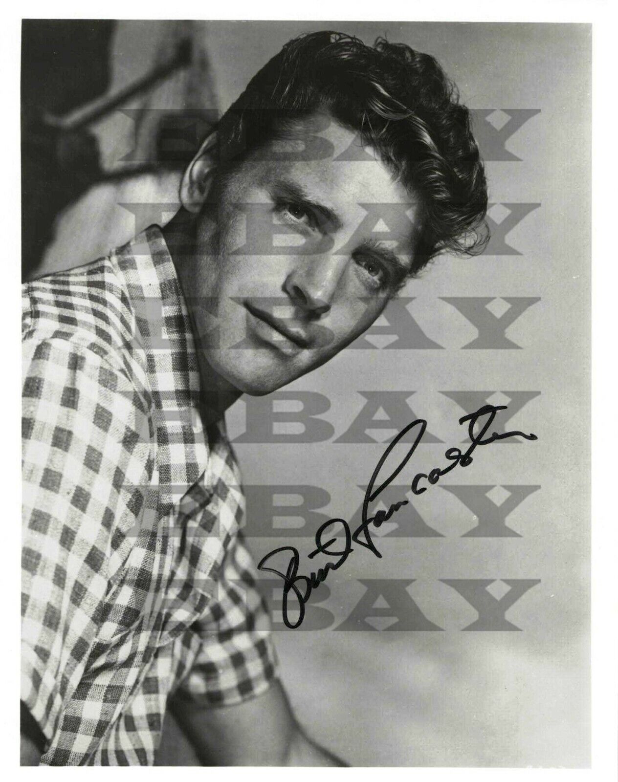Burt Lancaster Autographed Signed 8x10 Photo Poster painting Reprint