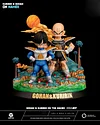 1/6 Scale Krillin/ Kuririn & Son Gohan on The Namek with LED - Dragon Ball Resin Statue - ShowTime Studio