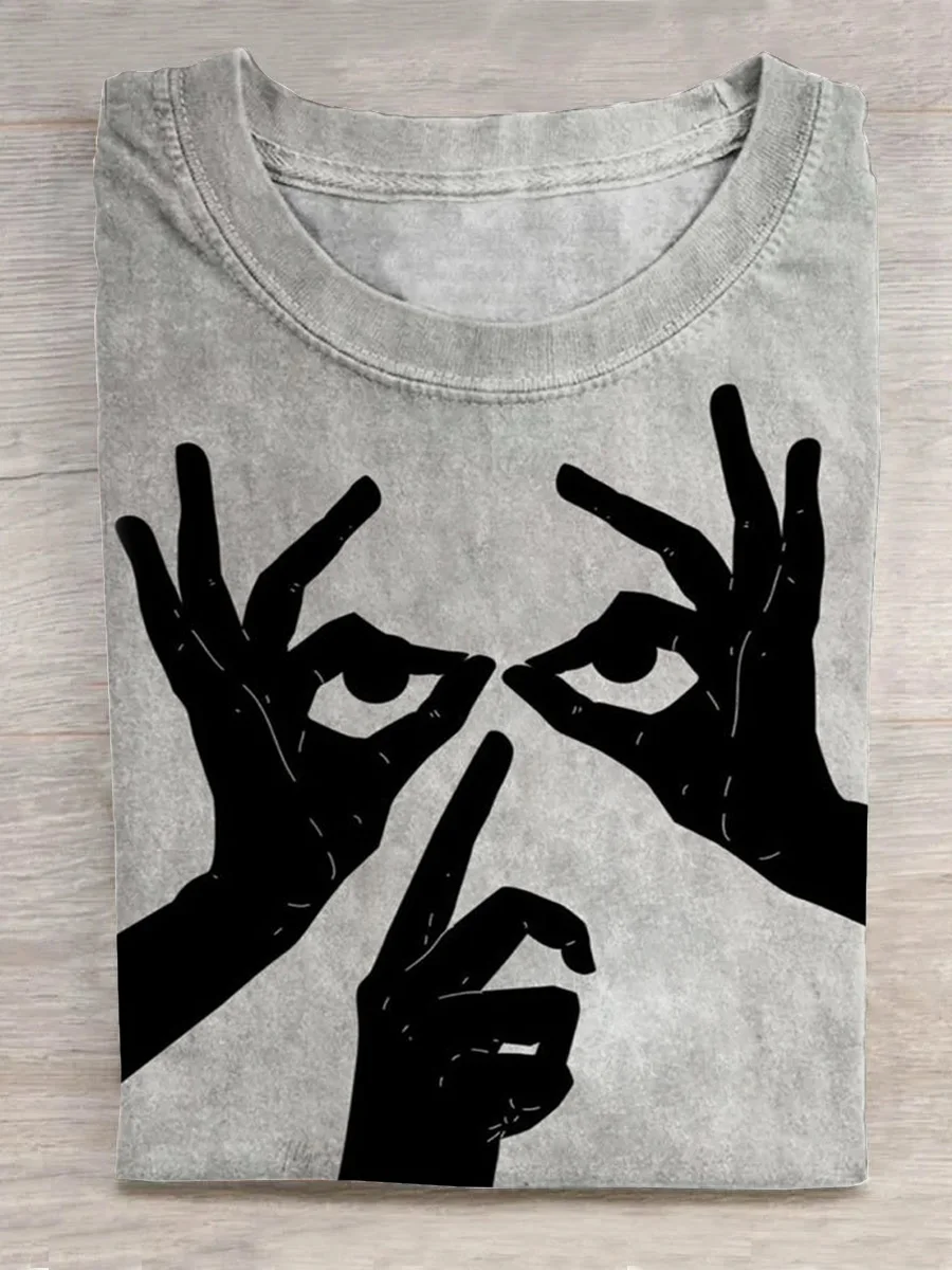 Eagerlys Open Your Eyes Then Shut Up T-shirt Eagerlys