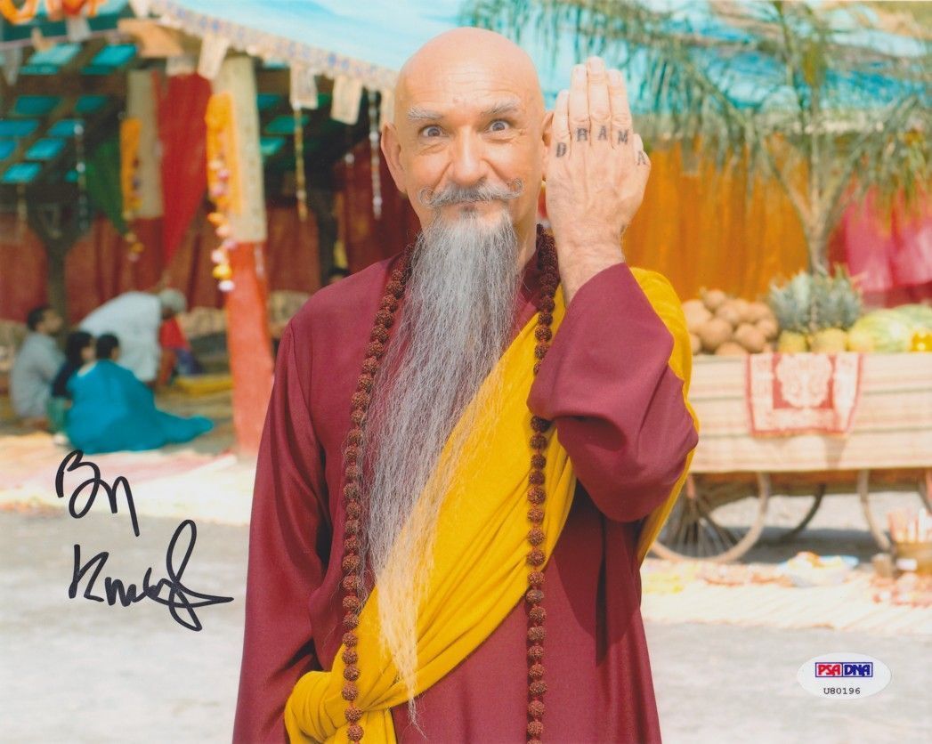 BEN KINGSLEY Signed Autographed 8x10 Photo Poster painting PSA/DNA #U80196