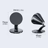 Magnetic Car Phone Holder Aluminum Alloy Universal Phone Bracket Car Accessories