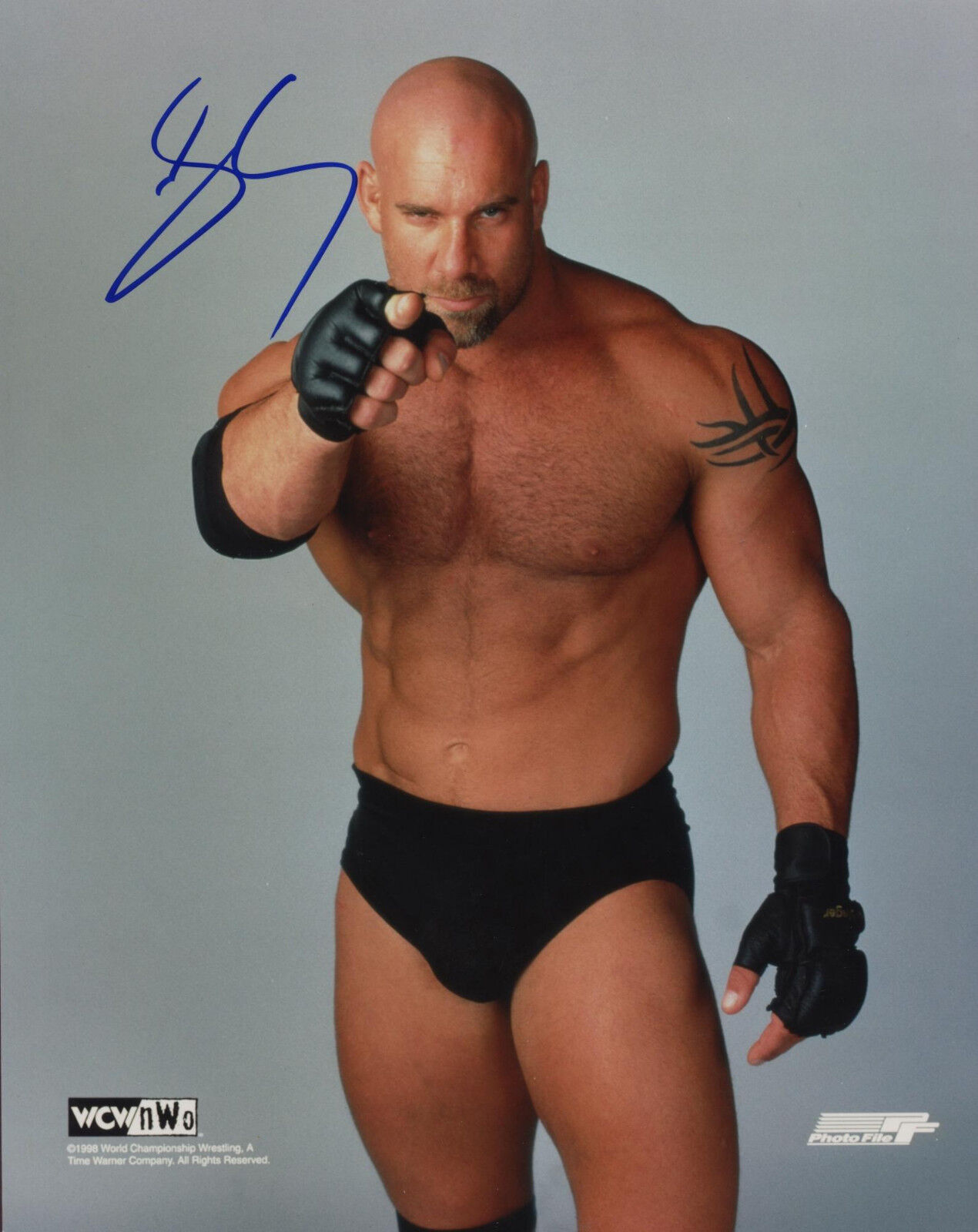 Bill Goldberg Signed Autographed 8x10 Photo Poster painting WCW Auto WWE Champion