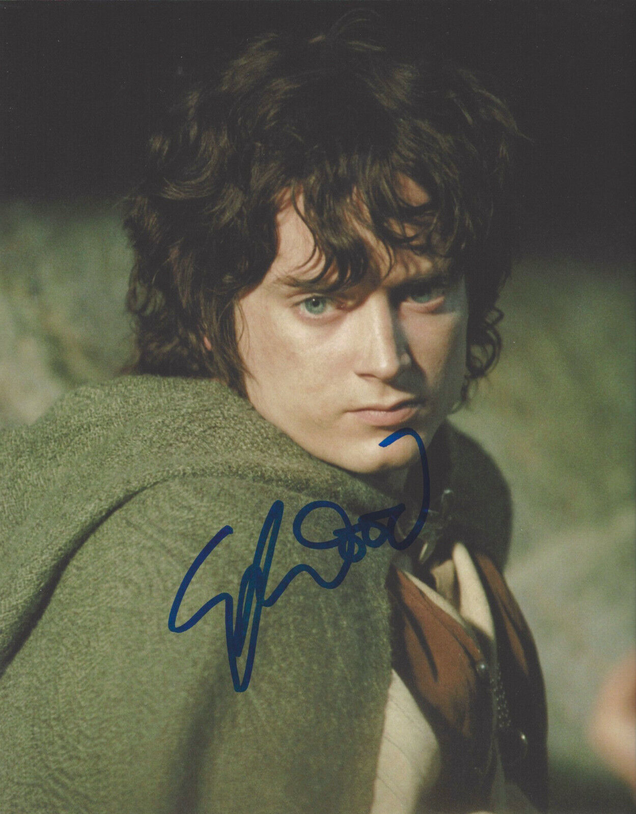 ELIJAH WOOD SIGNED AUTHENTIC THE LORD OF THE RINGS FRODO 8X10 Photo Poster painting 2 COA PROOF