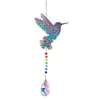 5D Diamond Painting Drill Wind Chime DIY Crystal Dream Light SunCatcher Pendant Kits