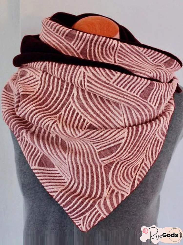 Vintage Cotton-Blend Scarf