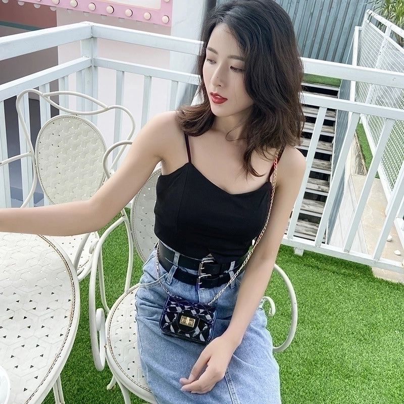 Women’s Mini All Seasons Pvc Fashion Square Bag