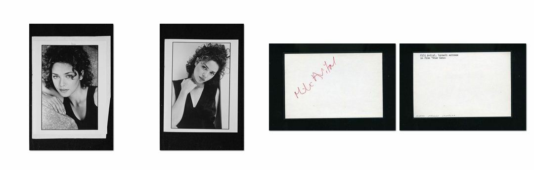 Mili Avital - Signed Autograph and Headshot Photo Poster painting set - LAW & ORDER: SVU