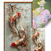 Fish-11CT Stamped Cross Stitch 40*70cm (Big Size) tapestrymarket