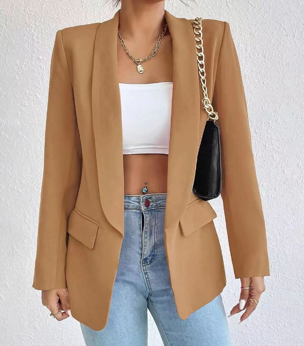 Spring and Autumn Lapel Small Suit Jacket