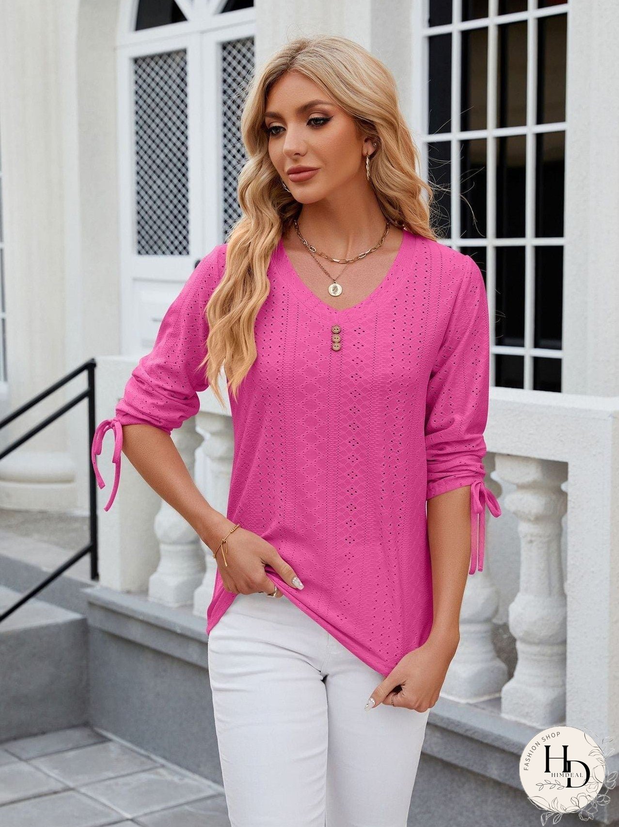 Versatile Knit Mock Neck T-Shirt