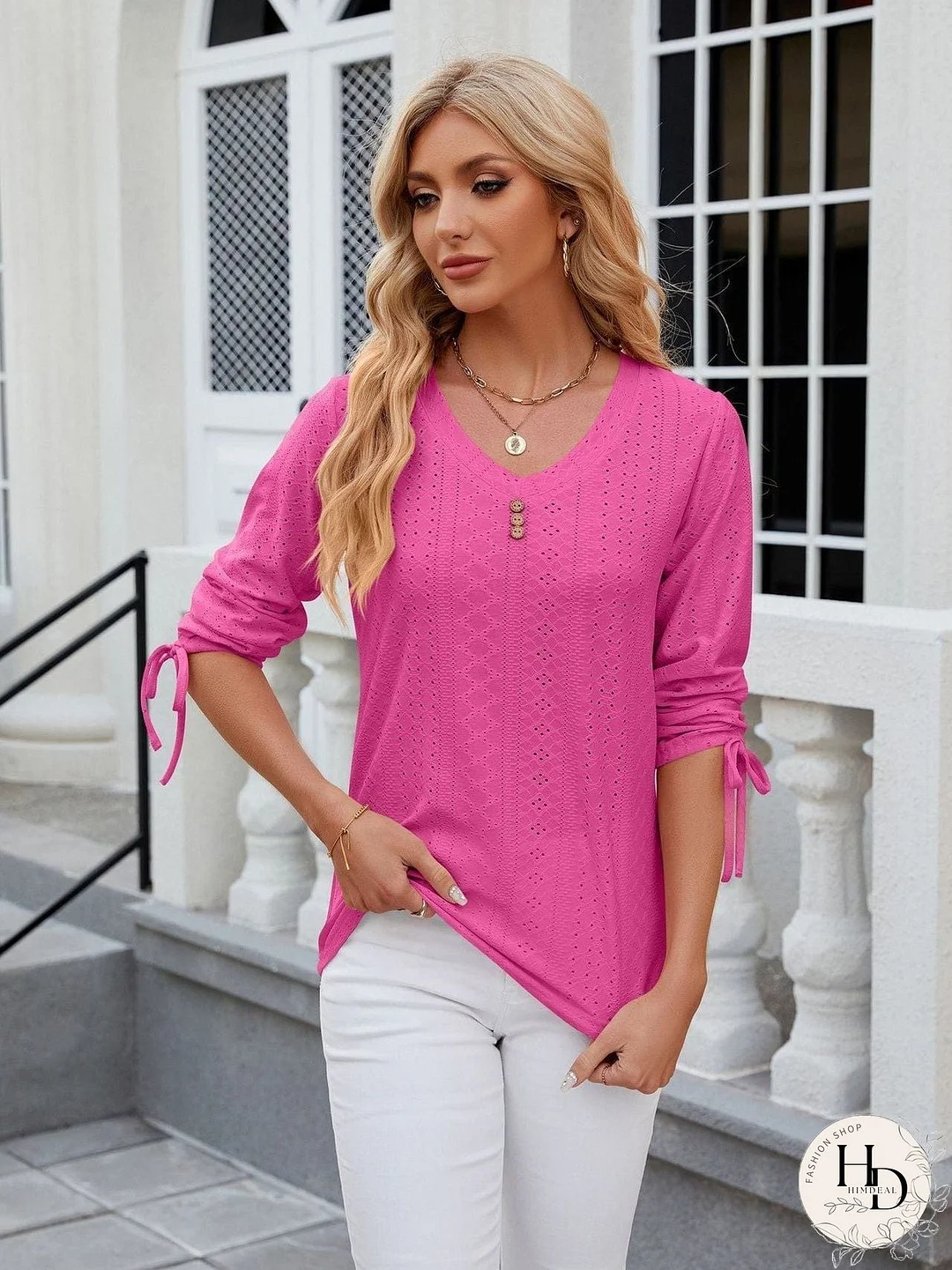 Versatile Knit Mock Neck T-Shirt