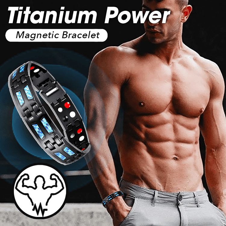 Titanium FitPower Magnetic Bracelet