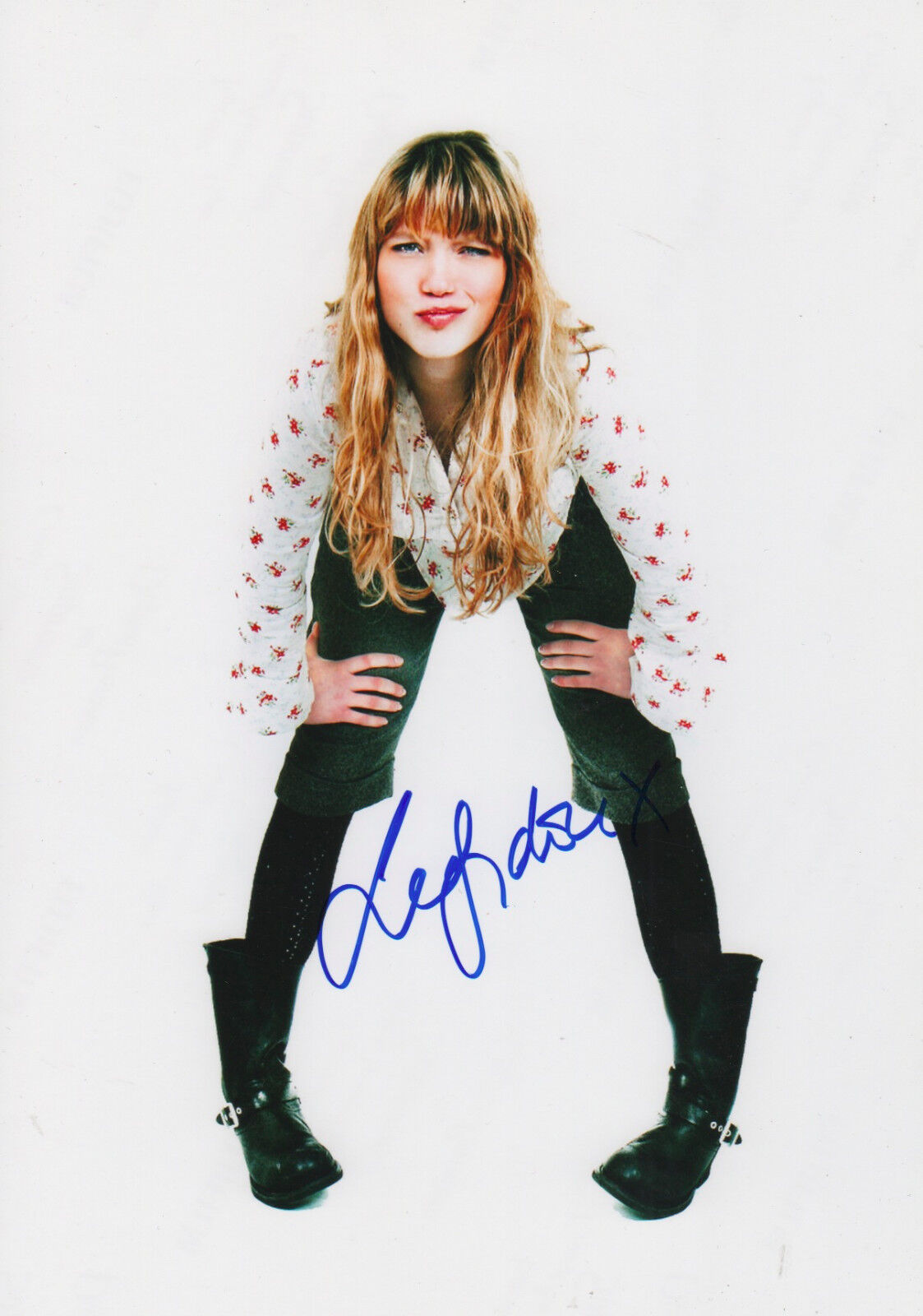 Lea Seydoux signed 8x12 inch Photo Poster painting autograph