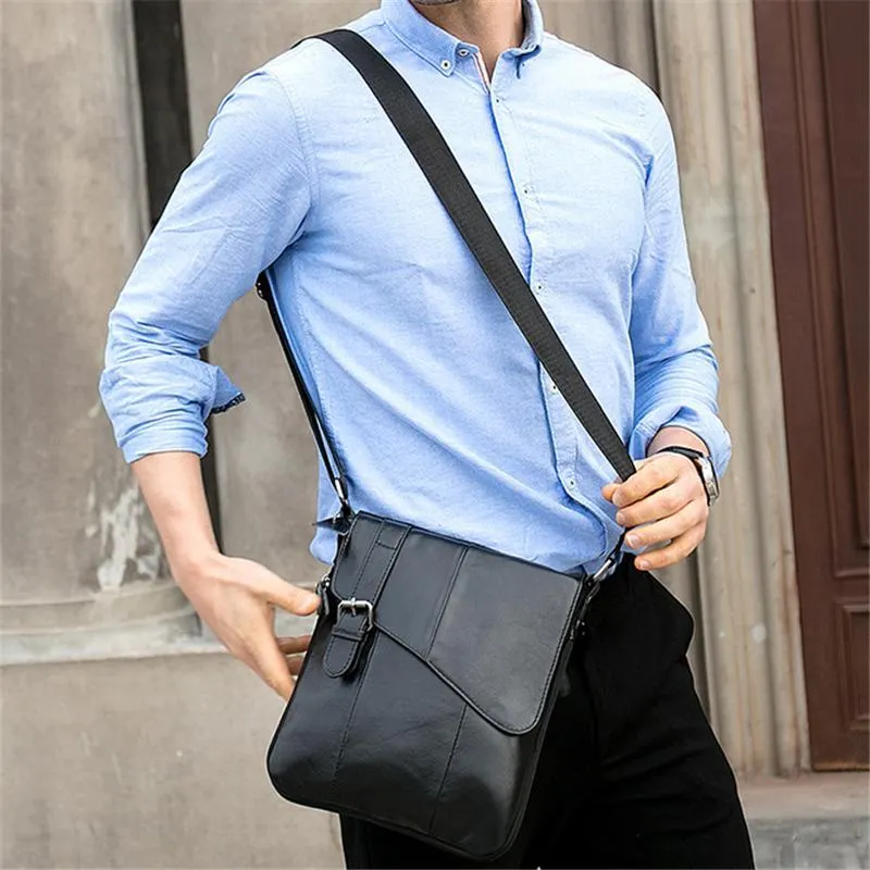 Durable Leather Stitching Crossbody Bags