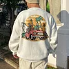 Men's Vintage Print Sweatshirt by Inlyline