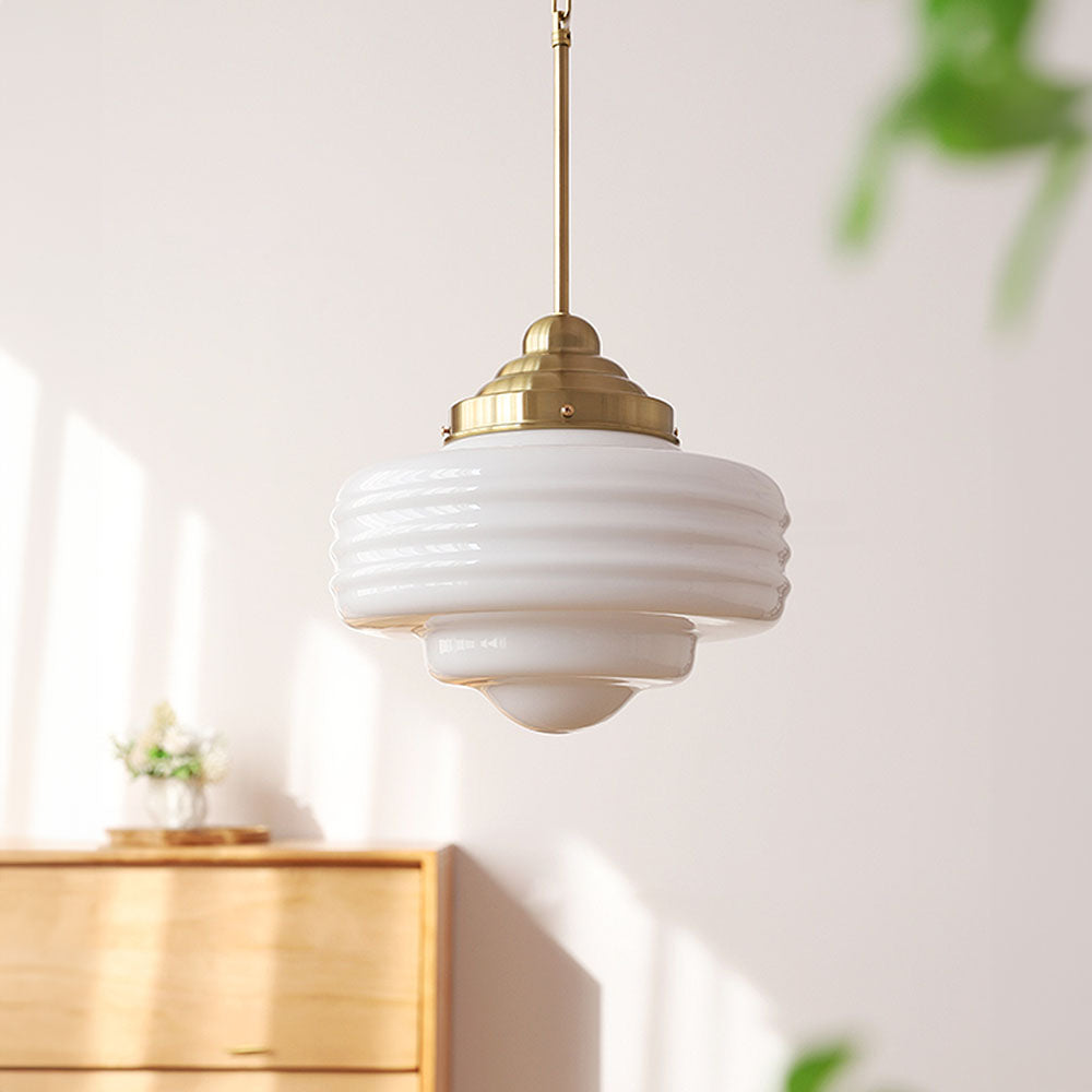 Modern White Multi Layers Pendant Lights