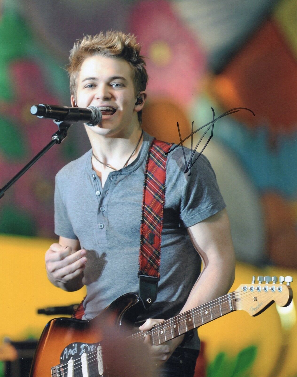 Hunter Hayes Storyline Invisible Signed 8x10 Photo Poster painting w/COA