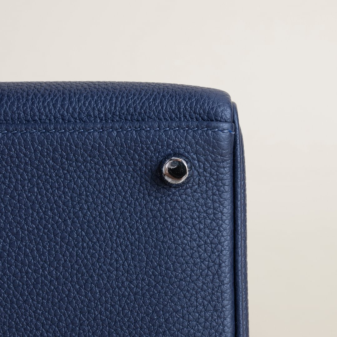 Kelly28 Togo 2Z Blue nuit PHW