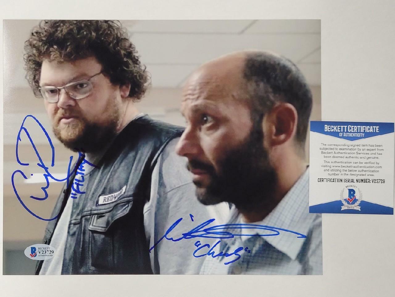 Christopher Reed & Michael Ornstein signed Sons of Anarchy 8x10 Photo Poster painting ~ BAS COA