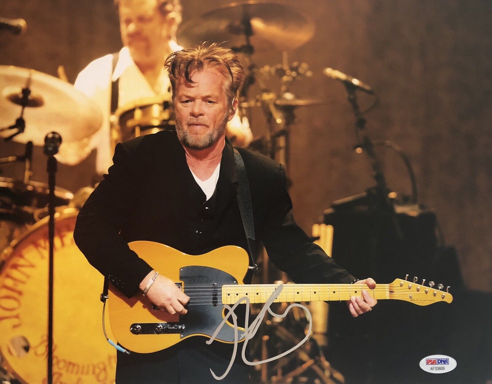 John Cougar Mellencamp Signed Autographed 11x14 Photo Poster painting Scarecrow Psa/Dna