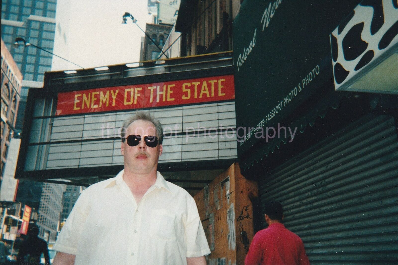 Enemy Of The State FOUND Photo Poster painting ColorOriginal Vintage 94 13 A