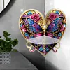 &Eacute;tag&egrave;re d&rsquo;angle papillon en acrylique - D&eacute;coration artisanale 5d