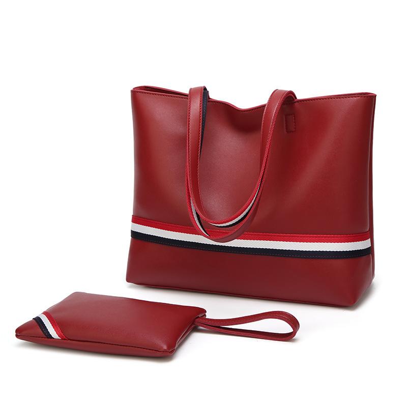 Ladies casual large-capacity picture and mother bag handbag
