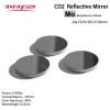 Co2 Laser Laser Cut Mirrors Mo Plated Reflective Lens for Cuting Machine 10.6um 400W Dia20/25/30/38.1mmMirrored Lenses Engraver
