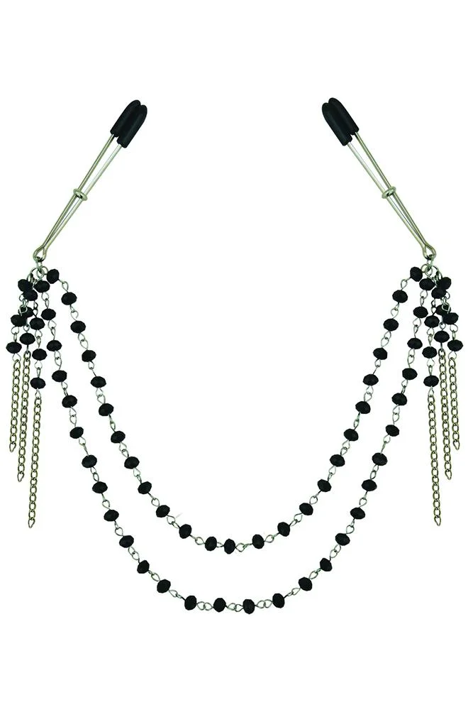 pornhint Pornhint Sincerely Jeweled Nipple Clamps