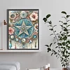 Diamond Painting-DIY Full Round Drill Five-pointed Star