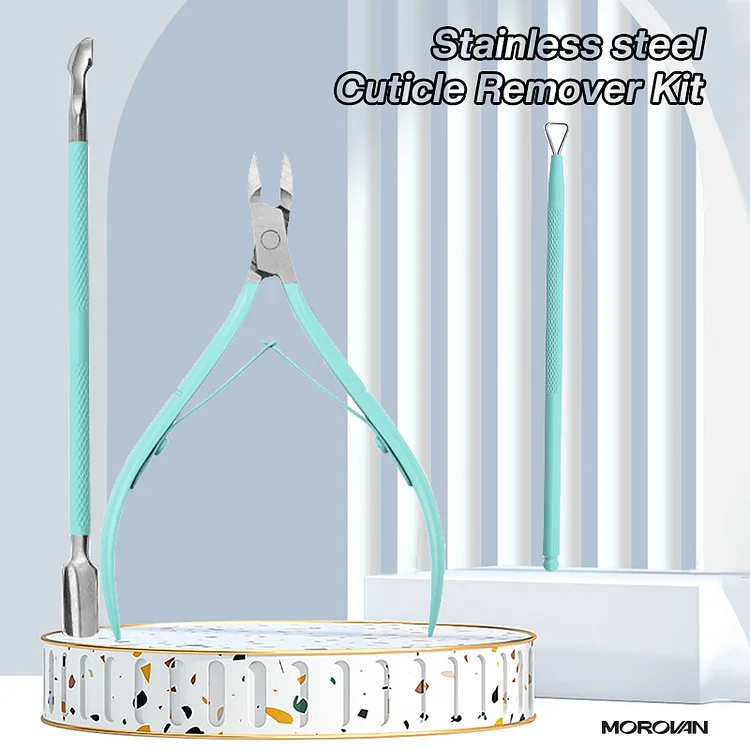 Stainless Steel Cuticle Remover Kit