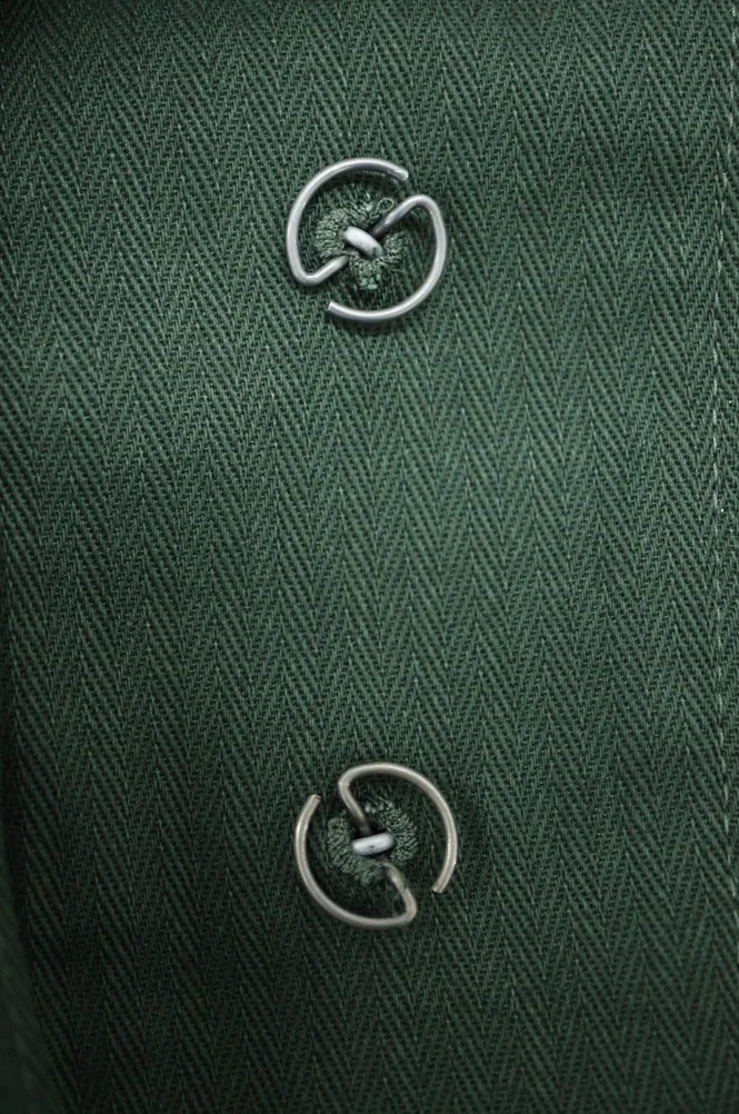   Wehrmacht German M1936 Officer Summer HBT Reed Green Field Tunic German-Uniform