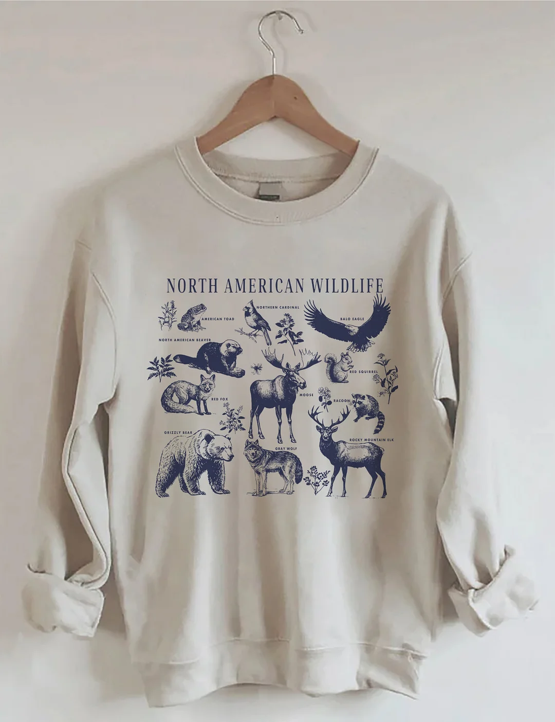  North American Wildlife Sweatshirt