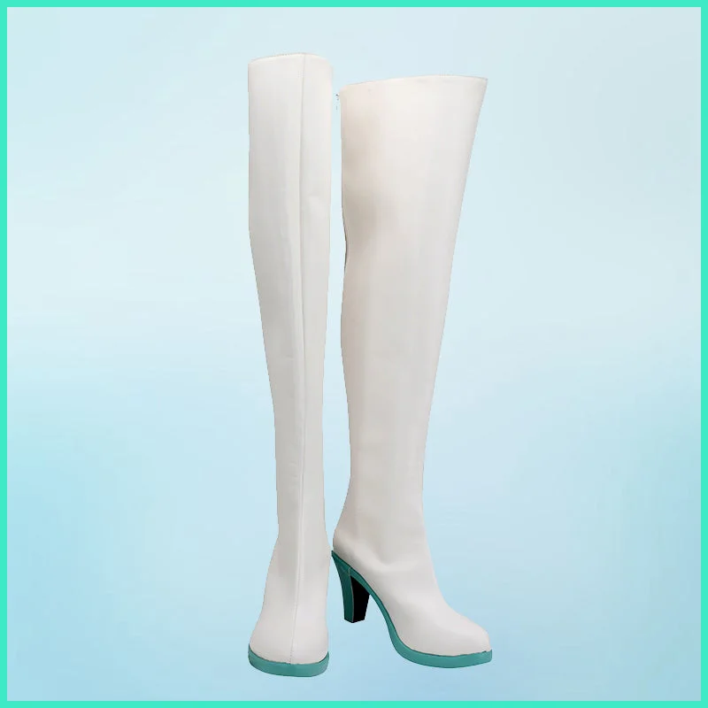 BNA Nazuna Hiwatashi Beast White Shoes Cosplay Boots