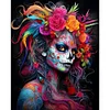 Skull Girls-11CT Stamped Cross Stitch 40*50cm/15.75*19.69in