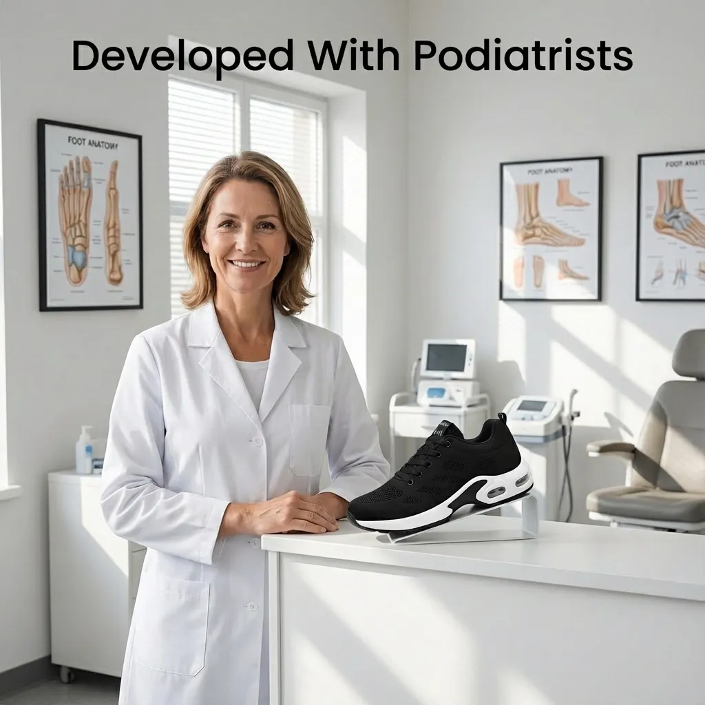 Orthora&trade; Pro &ndash; 12-Hour Shift Shoes for All-Day Foot. Knee & Back Pain Relief 