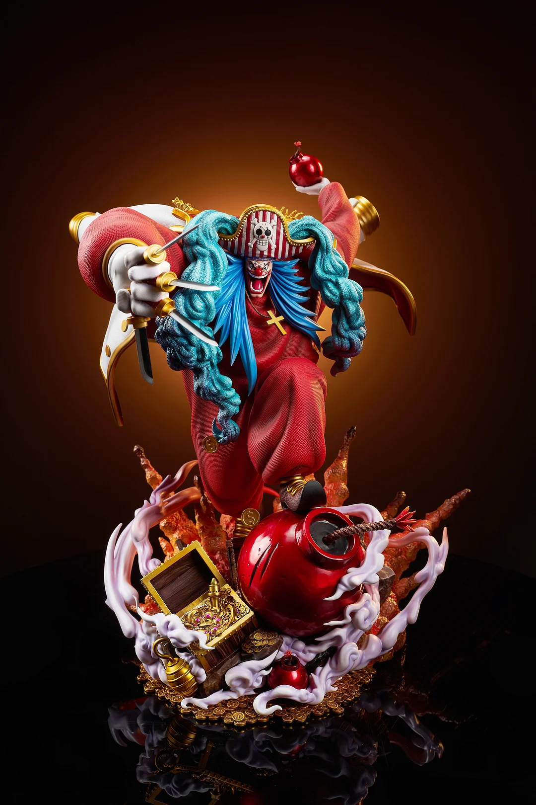 Buggy the Star Clown with LED - ONE PIECE Resin Statue - Two Percent Studio