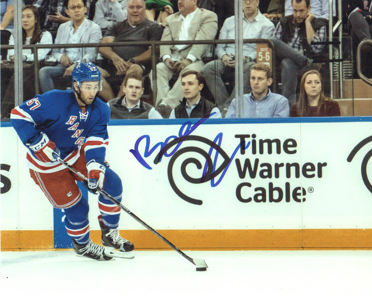 New York Rangers Cristoval Boo Nieves Autographed Signed 8x10 NHL Photo Poster painting COA A