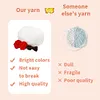 Rabbit Bunny Crochet Kit with Step-By-Step Video Tutorials, Crochet Hooks for Gift Home decor